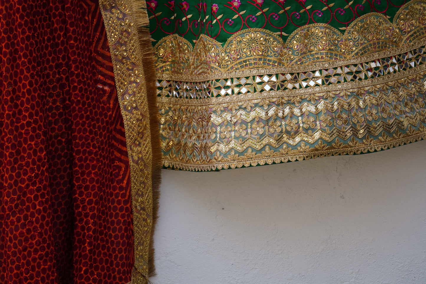 Madina Lehenga with Traditional Embroidery