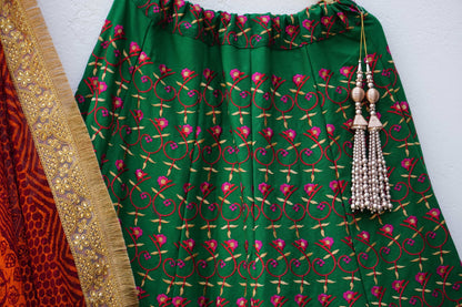 Madina Lehenga with Traditional Embroidery
